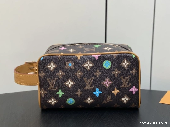 FS CHEAP VUITTON KIT LOUIS LOCKER bag-23*13*12CM DOPP 0712